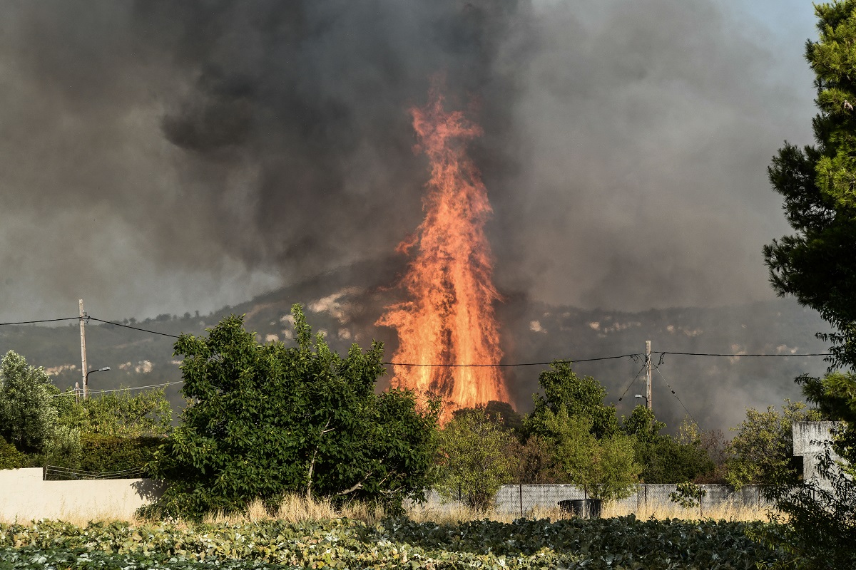 Ακραίος κίνδυνος πυρκαγιάς για έξι περιφέρειες σήμερα