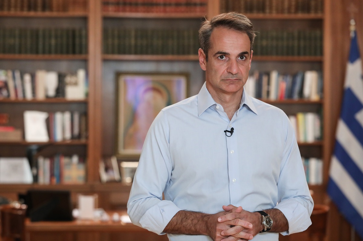 Σύσκεψη για τη Β. Εύβοια υπό τον Κ. Μητσοτάκη με τον Στ. Μπένο