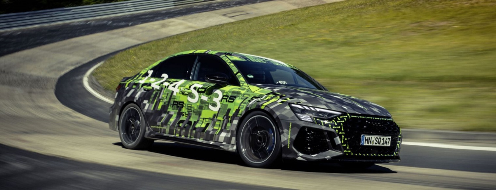 Ρεκόρ από το νέο Audi RS 3 στην Πράσινη Κόλαση