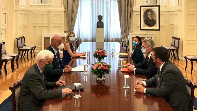 Συνάντηση Δένδια – Πάιατ για διμερείς σχέσεις και Ανατολική Μεσόγειο