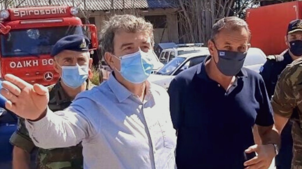 Παναγιωτόπουλος – Χρυσοχοΐδης στον Έβρο: Απαραβίαστα τα σύνορα