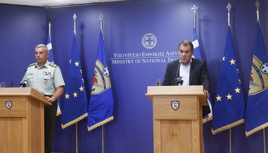 Κωνσταντίνος Φλώρος - Νίκος Παναγιωτόπουλος © ΑΠΕ-ΜΠΕ