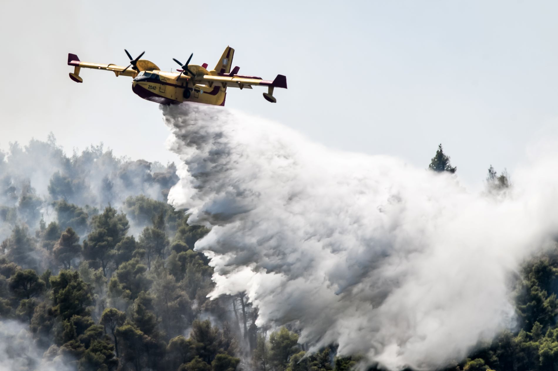 Κατάσβεση πυρκαγιάς © Eurokinissi