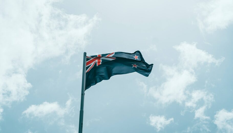 Η σημαία της Νέας Ζηλανδίας ©Unsplash