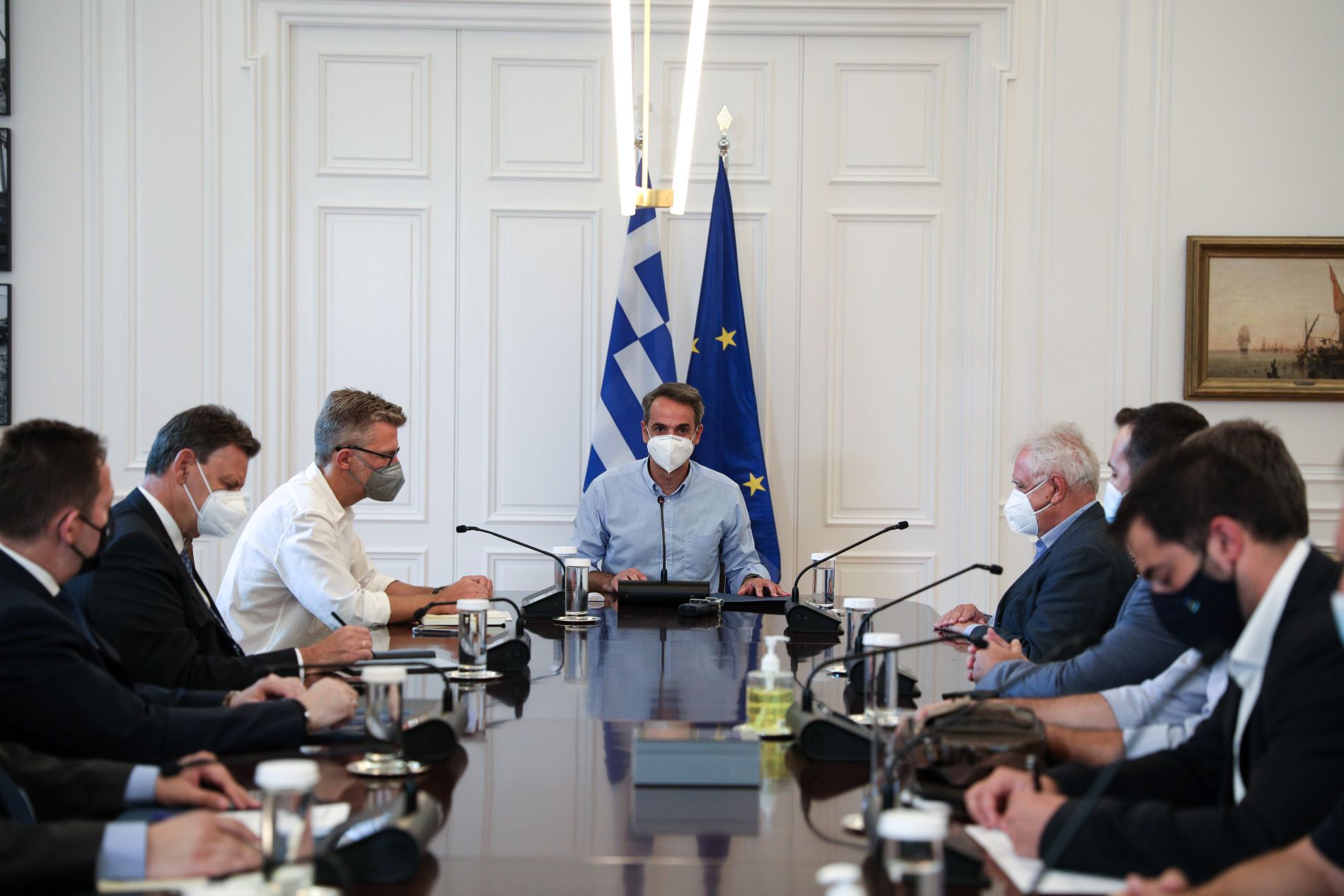 Μητσοτάκης: Καμία επιστροφή από επιστρεπτέα προκαταβολή στη Β. Εύβοια