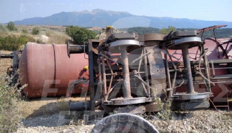 Εκτροχιασμός τρένου στις Σέρρες- Δέσμευση για άμεση αποκατάσταση από την ΟΣΕ