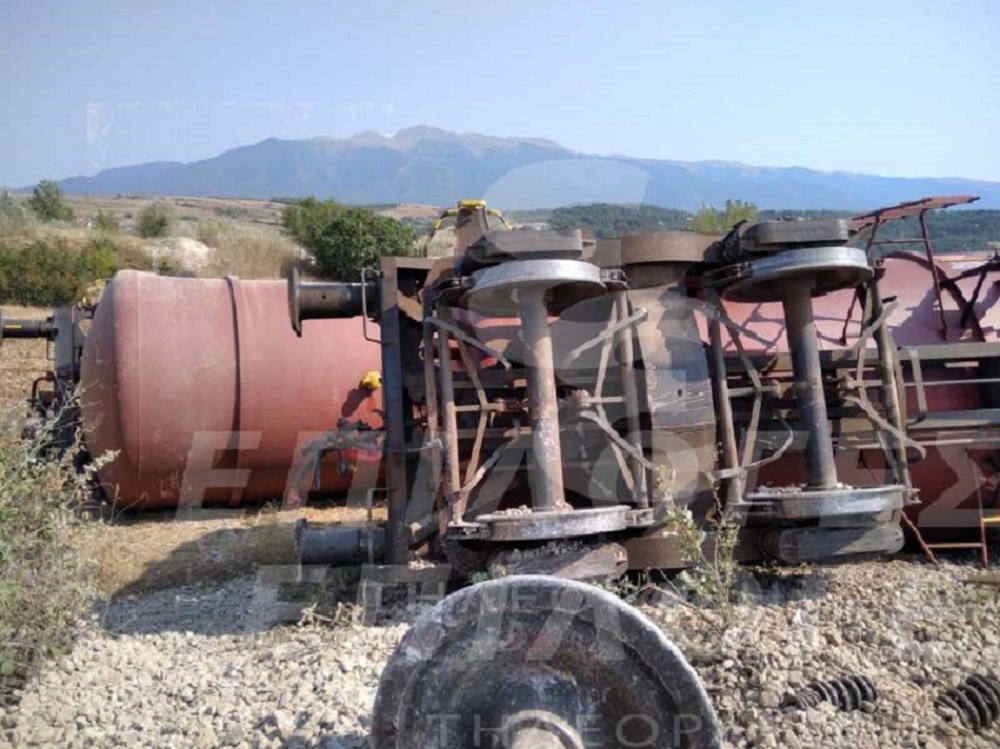 Εκτροχιασμός τρένου στις Σέρρες- Δέσμευση για άμεση αποκατάσταση από την ΟΣΕ