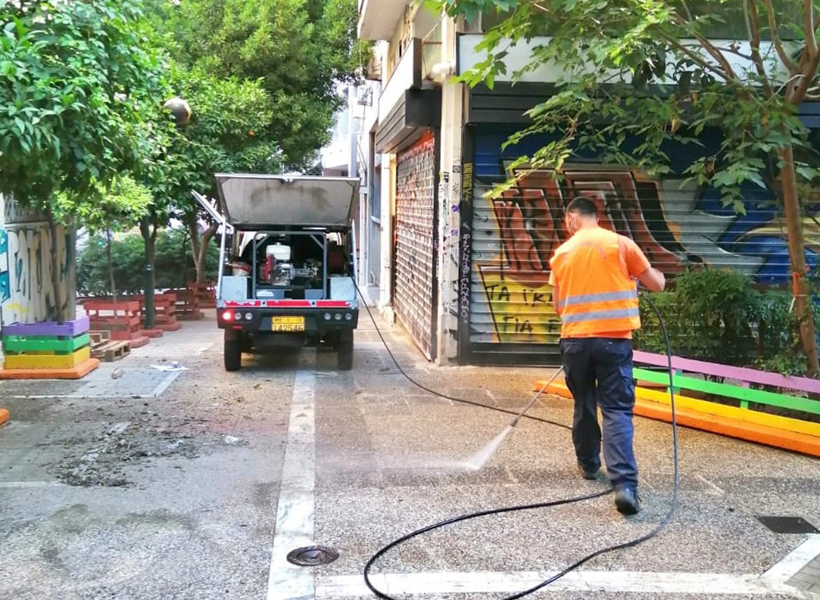 Δήμος Αθηναίων καθαρισμοί