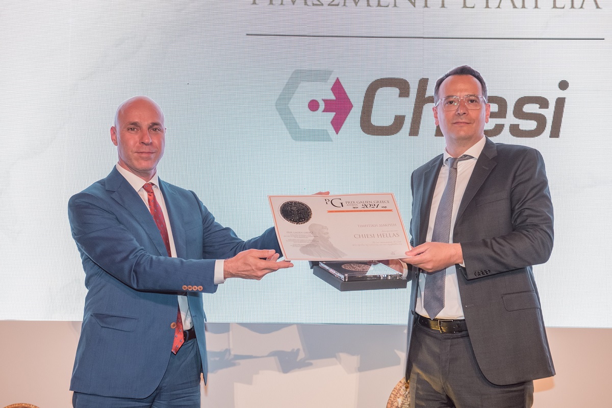 Chiesi Hellas: Νέα διάκριση για τη συνεισφορά της στο περιβάλλον