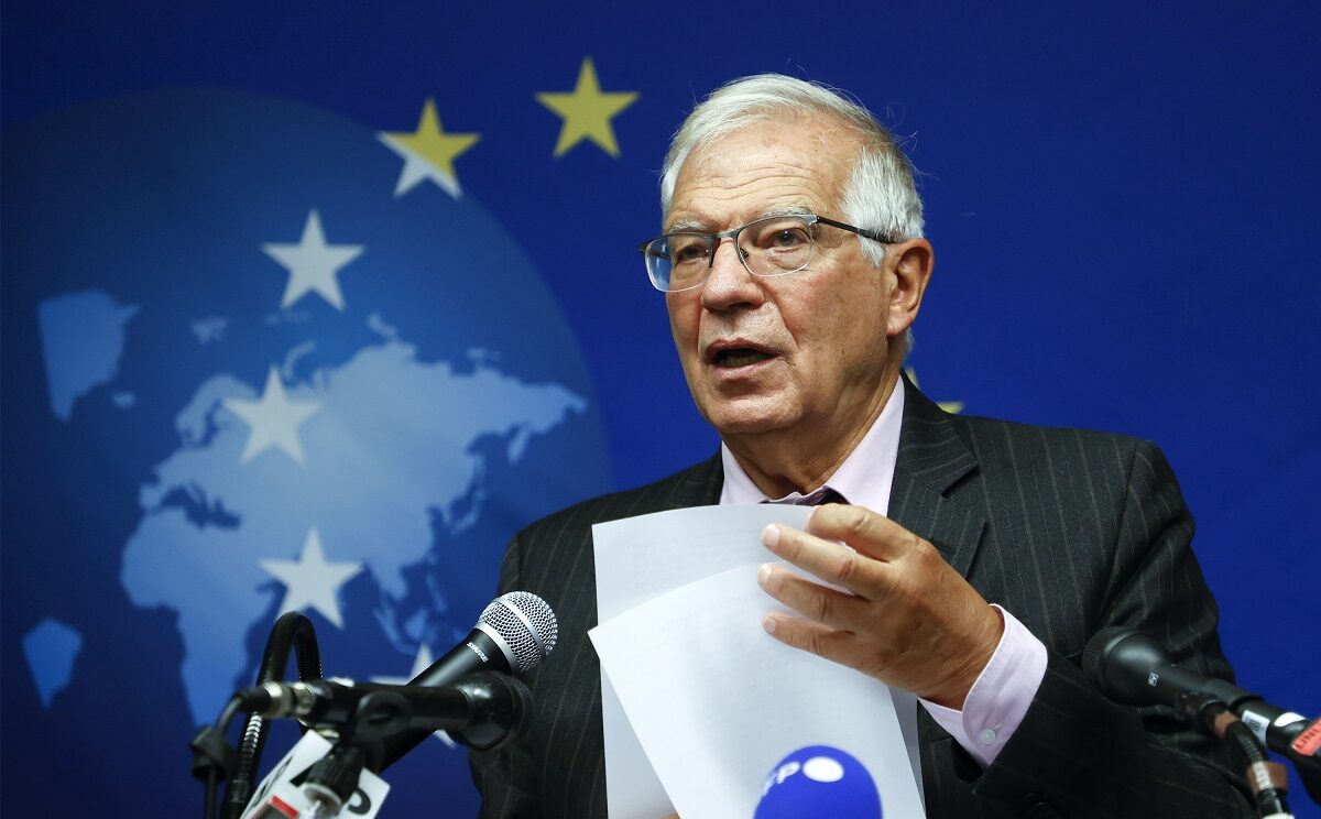 Ο επικεφαλής της ευρωπαϊκής διπλωματίας Ζοζέπ Μπορέλ © EPA/JASON SZENES