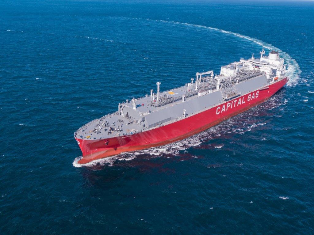LNG Carrier Asklipios © Capital Gas