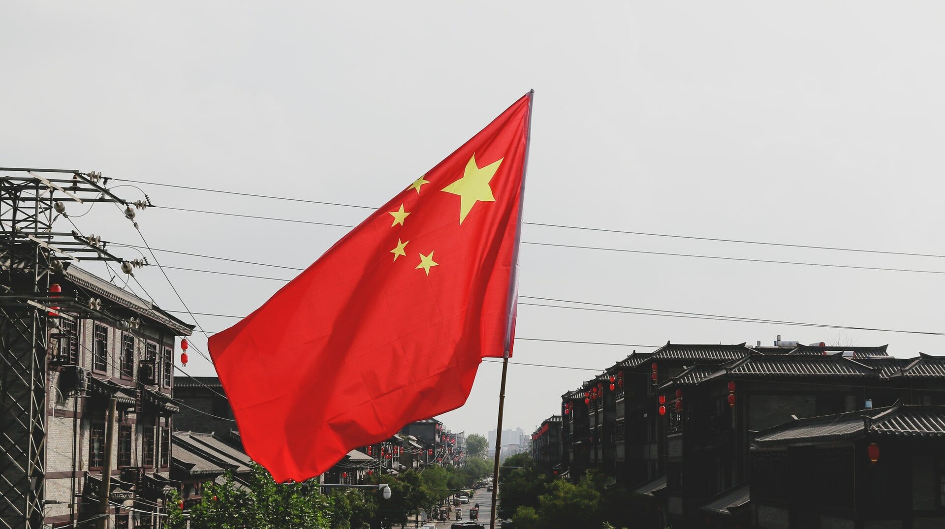 Η σημαία της Κίνας ©Unsplash