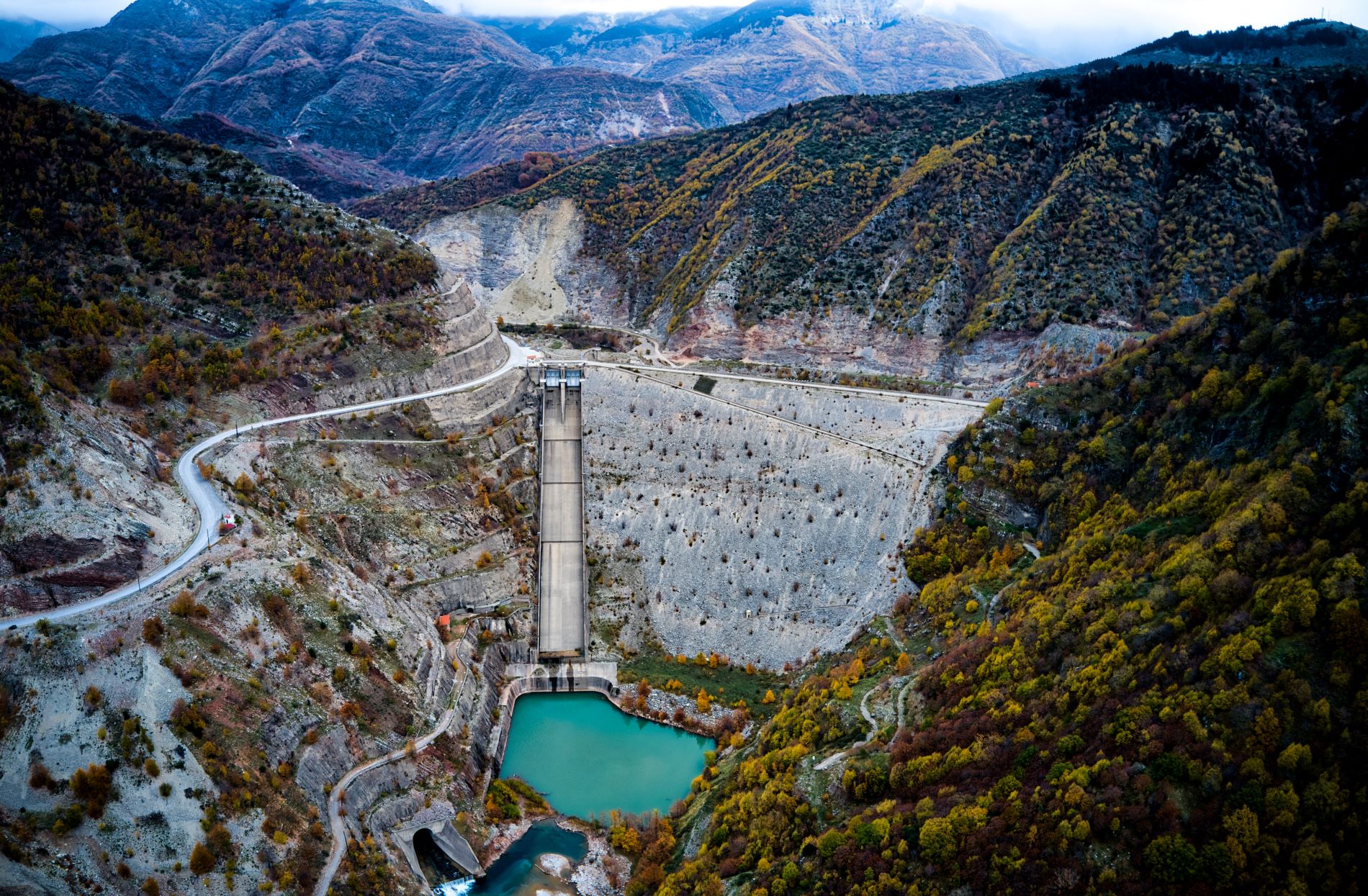 Το φράγμα Μεσοχώρας ©Eurokinissi