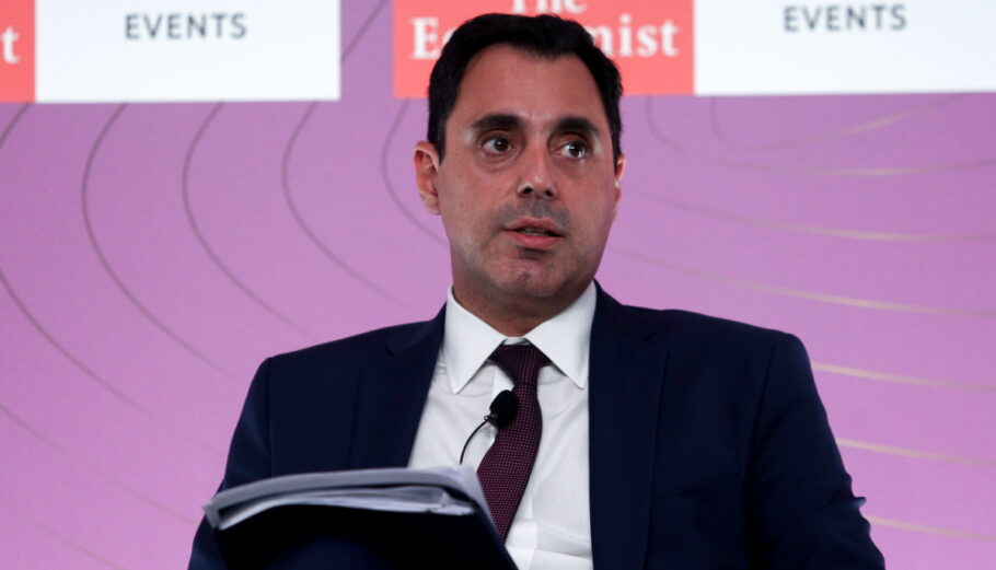 O Γενικός Γραμματέας Διεθνών Οικονομικών Σχέσεων και Εξωστρέφειας του υπουργείου Εξωτερικών και Πρόεδρος της Enterprise Greece (ΔΟΣΕ), Ιωάννης Σμυρλής © Eurokinissi