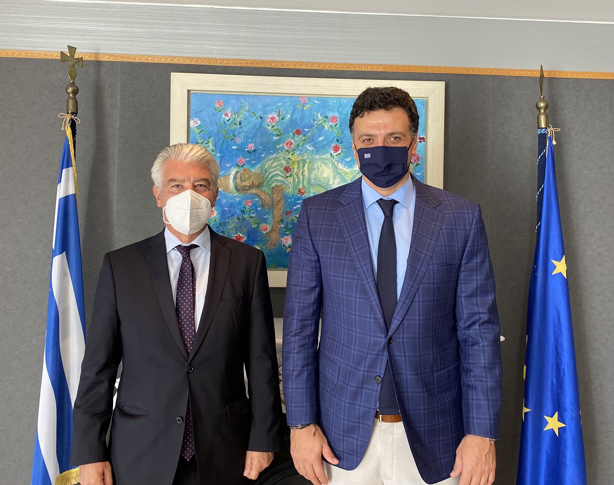 Κικίλιας – Έρνστ Ράιχελ: Ενισχύουμε τη συνεργασία Ελλάδας – Γερμανίας