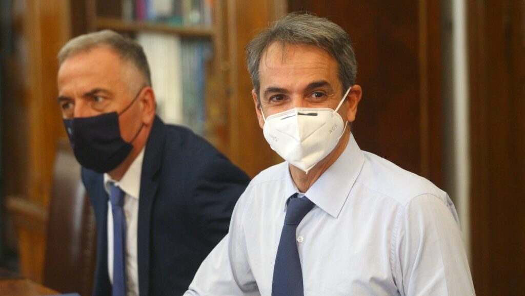 Tηλεφωνική επικοινωνία Μητσοτάκη με Δήμαρχο Ιθάκης για την κακοκαιρία