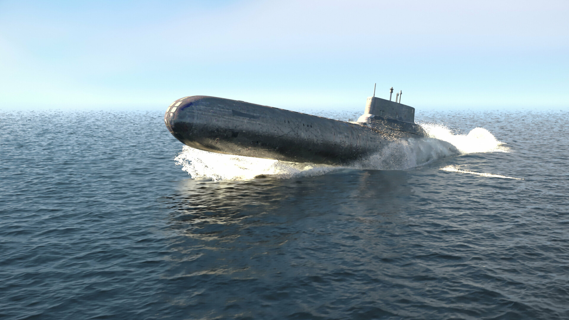 Αμερικανικό πυρηνικό υποβρύχιο © 123rf