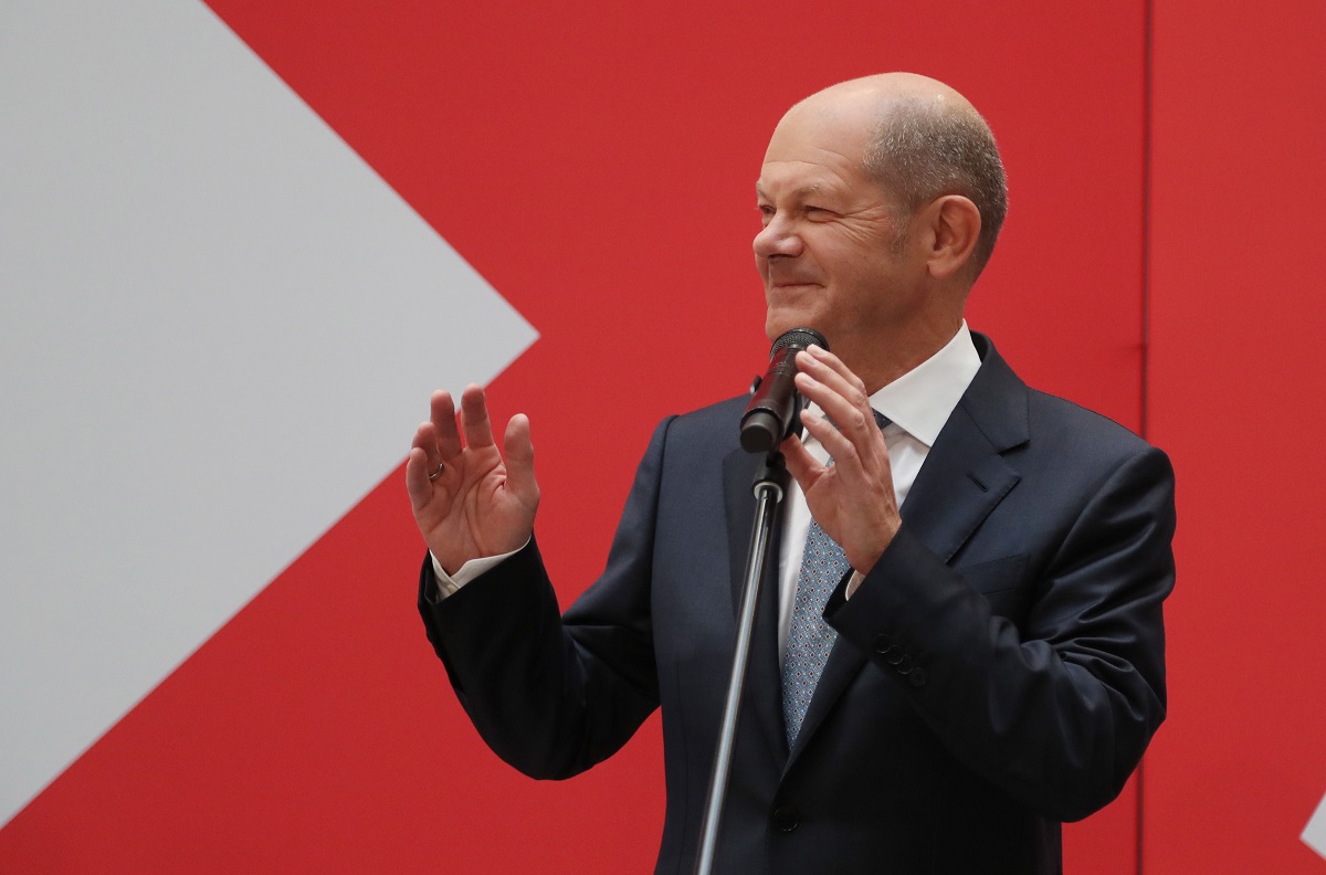 Olaf Scholz © EPA/FOCKE STRANGMANN