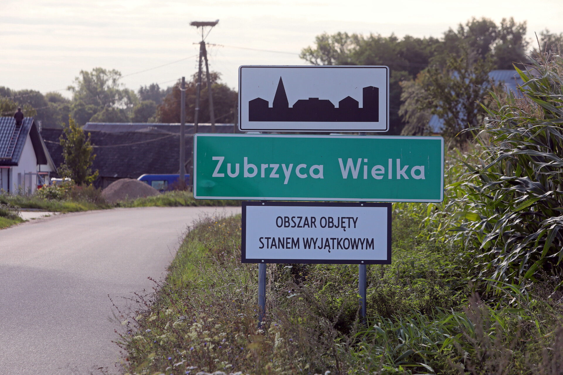 Σύνορα Πολωνίας - Λευκορωσίας © EPA/Artur Reszko POLAND OUT