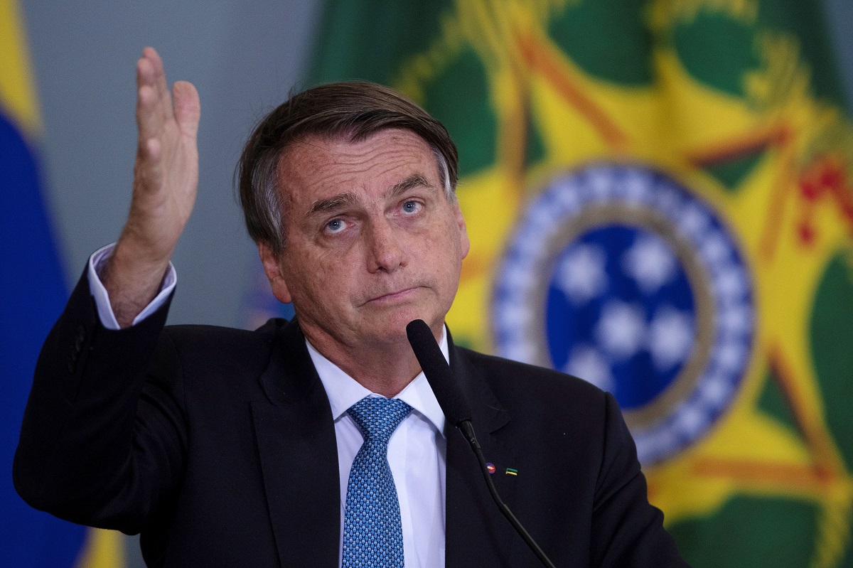 Ο πρόεδρος της Βραζιλίας Ζαΐχ Μπολσονάρου©EPA/JOEDSON ALVES
