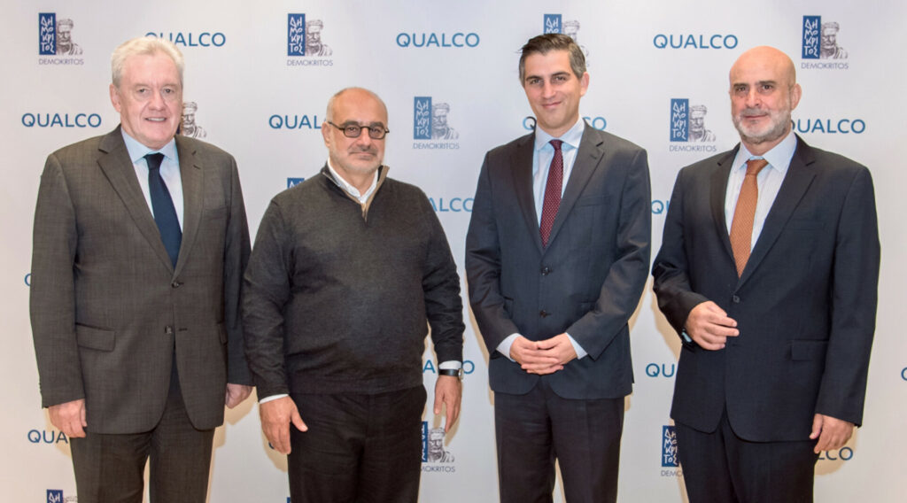 Συνεργασία Qualco με Δημόκριτο: Στόχος η χρηματοπιστωτική τεχνολογία