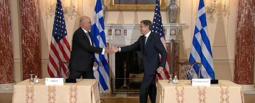 Νίκος Δένδιας και Άντονι Μπλίκεν©Twitter