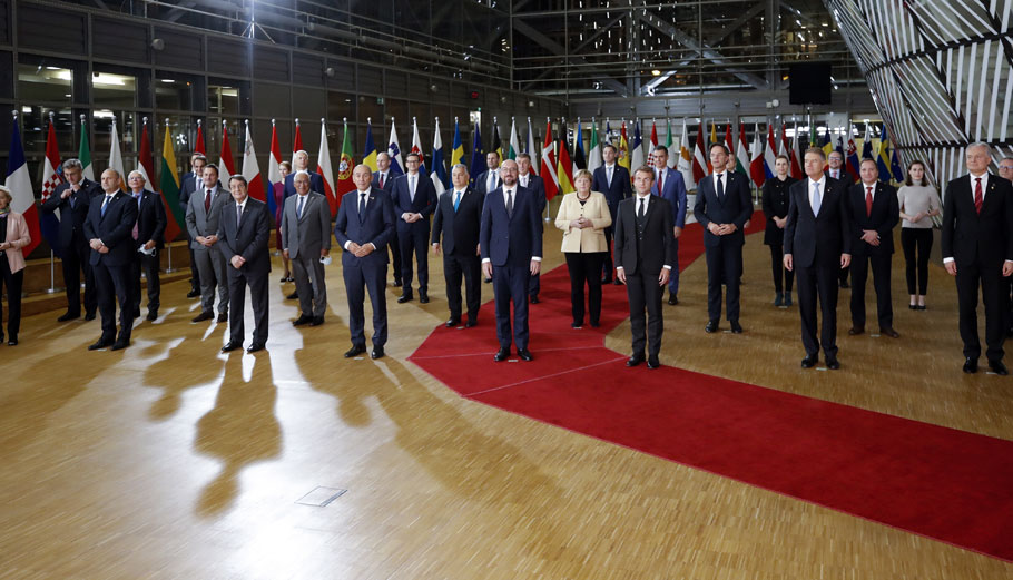 Σύνοδος Κορυφής © EPA/OLIVIER HOSLET