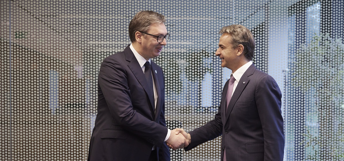 Μητσοτάκης: Στηρίζουμε την ενταξιακή προοπτική της Σερβίας
