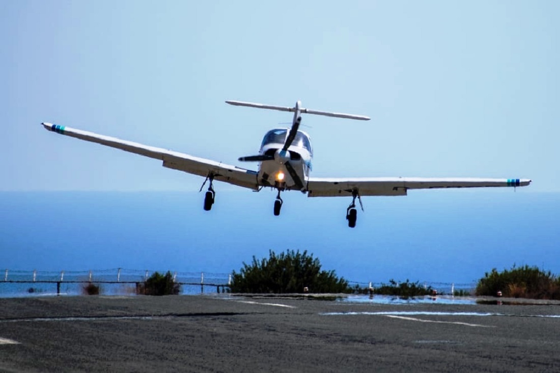 European Cirrus Rally 2021: Υποδοχή των αεροσκαφών στο Καστελόριζο