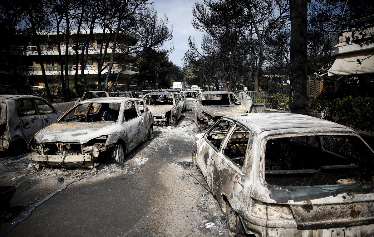 Πυρκαγιά στο Μάτι ©EUROKINISSI ΣΤΕΛΙΟΣ ΜΙΣΙΝΑΣ