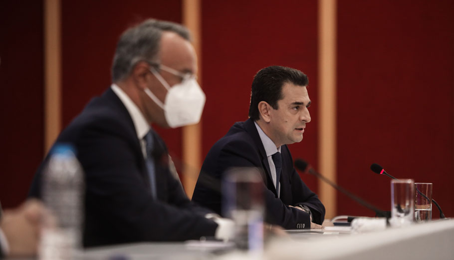 Χρήστος Σταϊκούρας - Κώστας Σκρέκας © Eurokinissi