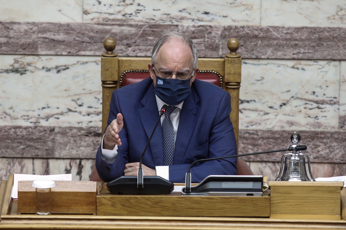 O πρόεδρος της Βουλής Κωνσταντίνος Τασούλας © Eurokinissi