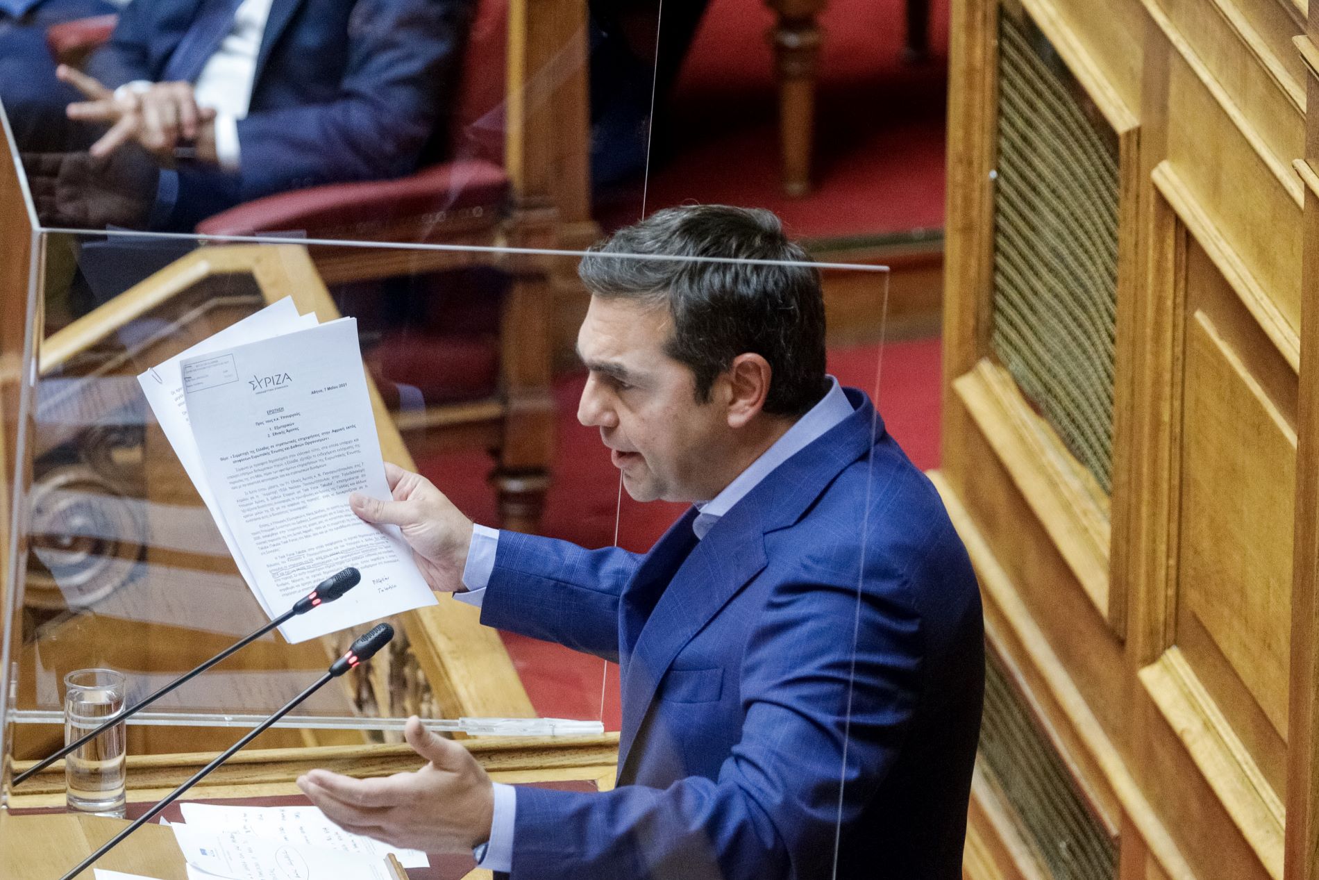 Τσίπρας: Επίθεση στον Μητσοτάκη για φρεγάτες και Μπογδάνο