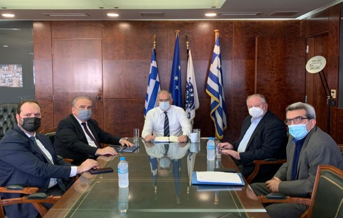 Συνάντηση Θεοδωρικάκου- Παπαθανάση για τις εγκαταστάσεις της ΕΛΑΣ μέσω ΣΔΙΤ