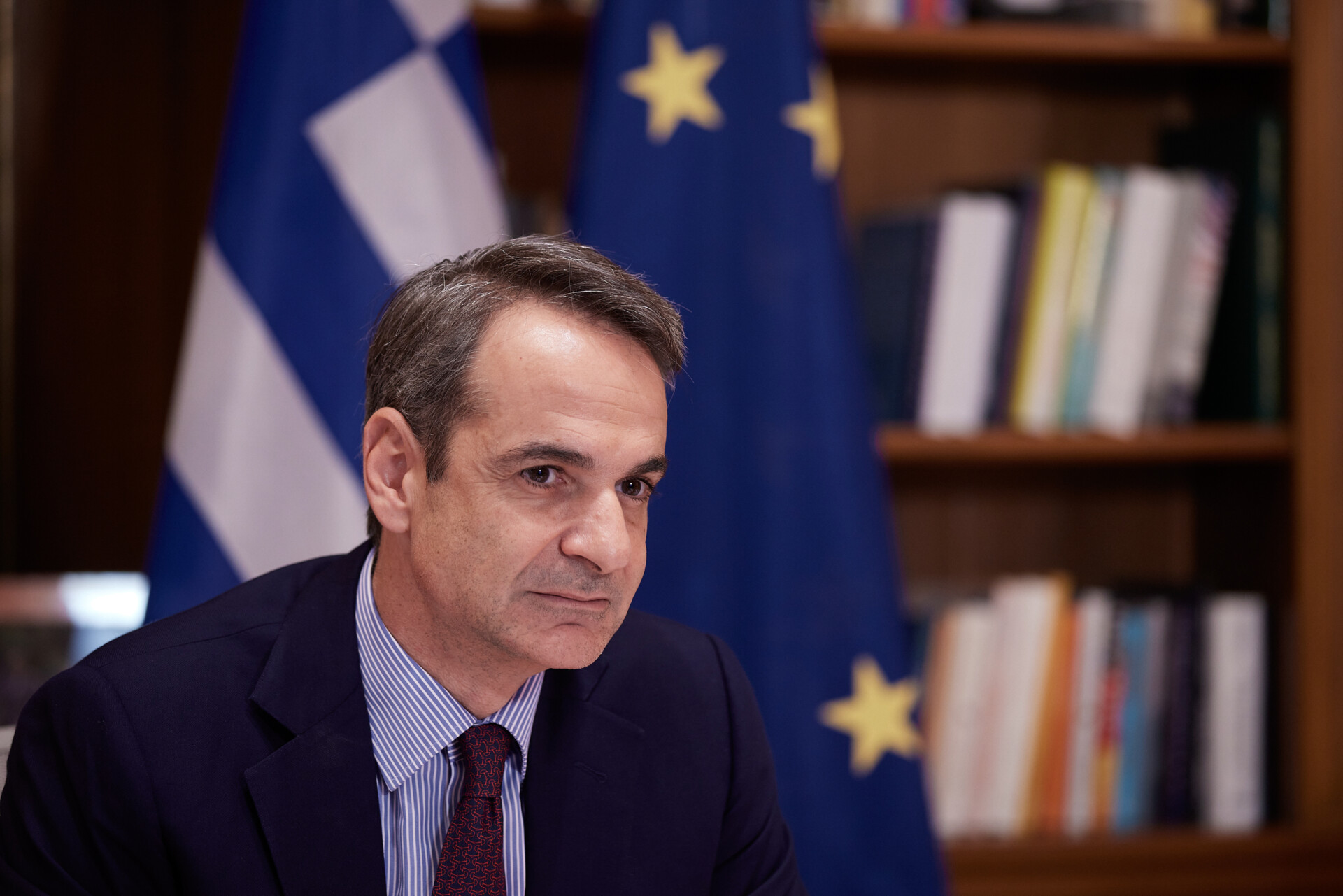 Ο Πρωθυπουργός Κυριάκος Μητσοτάκης © Γραφείο Τύπου Πρωθυπουργού