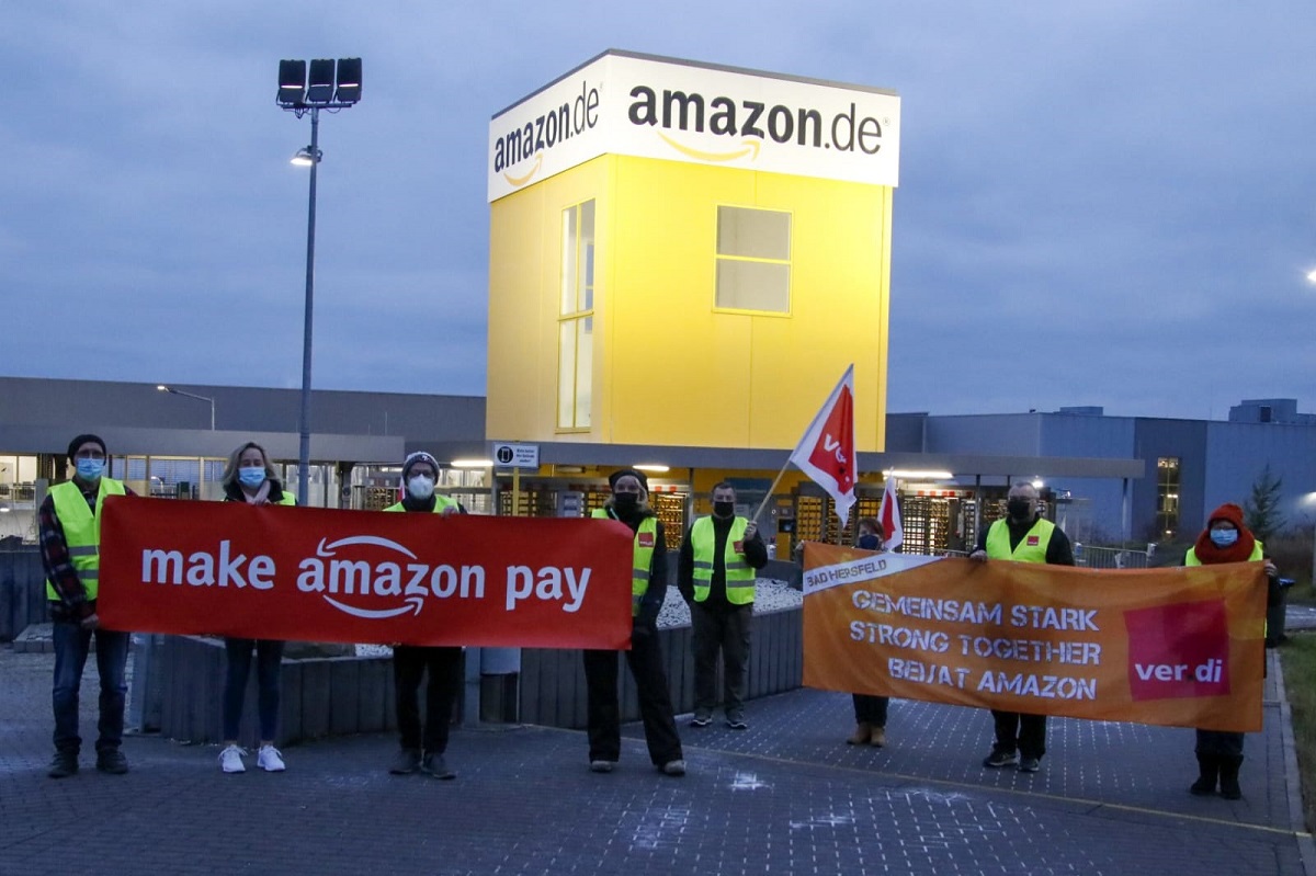 Απεργούν οι εργαζόμενοι της Amazon σε 20 χώρες εν μέσω Black Friday