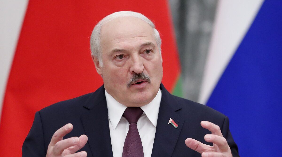 O πρόεδρος της Λευκορωσίας Αλεξάντερ Λουκασένκο © EPA/SHAMIL ZHUMATOV