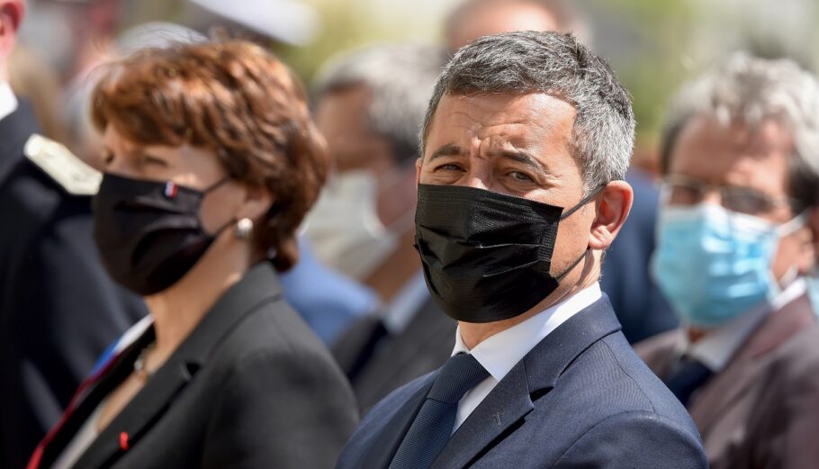 Ο Γάλλος υπουργός Εσωτερικών Ζεράλ Νταρμανέν ©EPA / NICOLAS TUCAT
