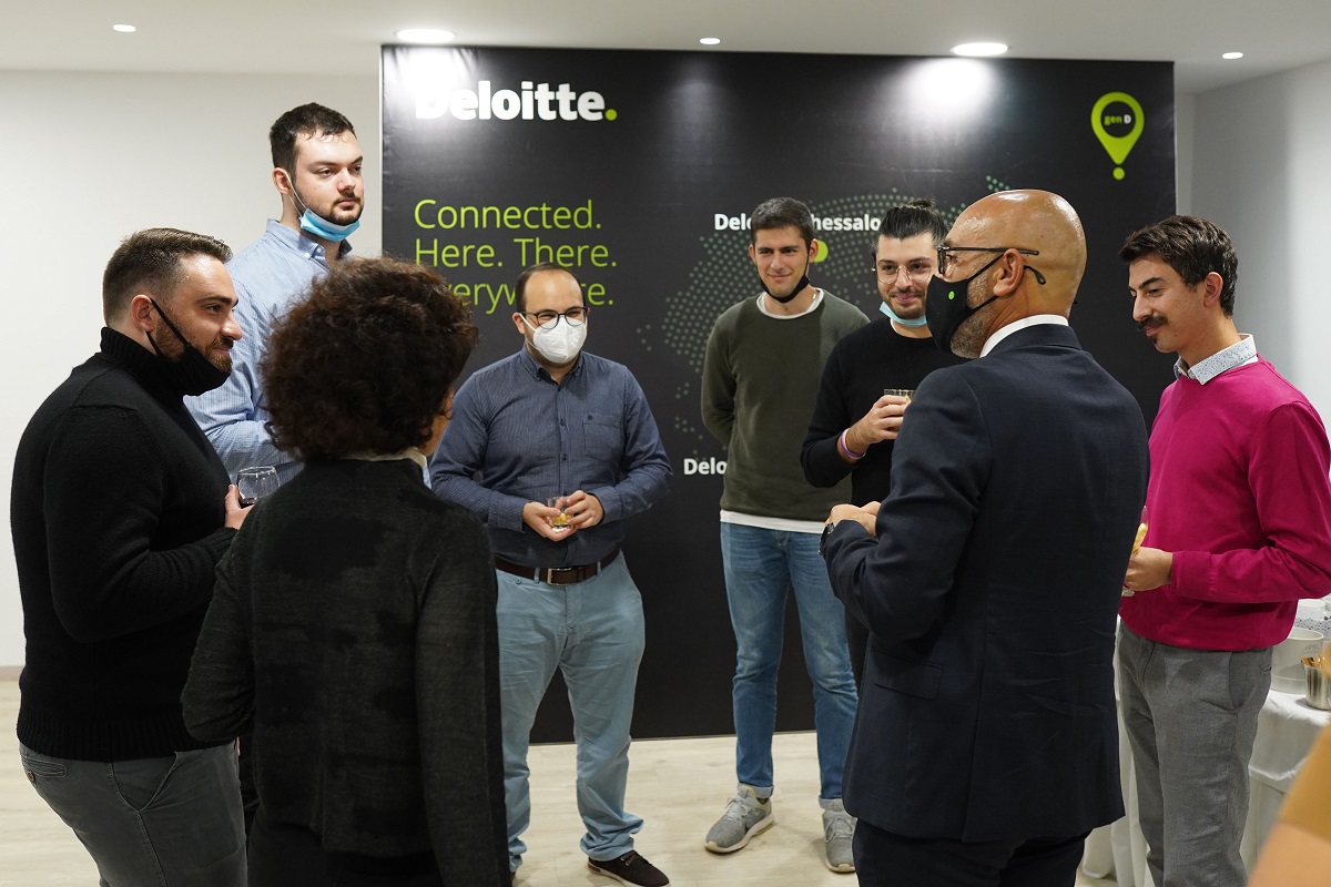 Το 1o Virtual Career Day που οργάνωσε η Deloitte στην Κρήτη © Deloitte