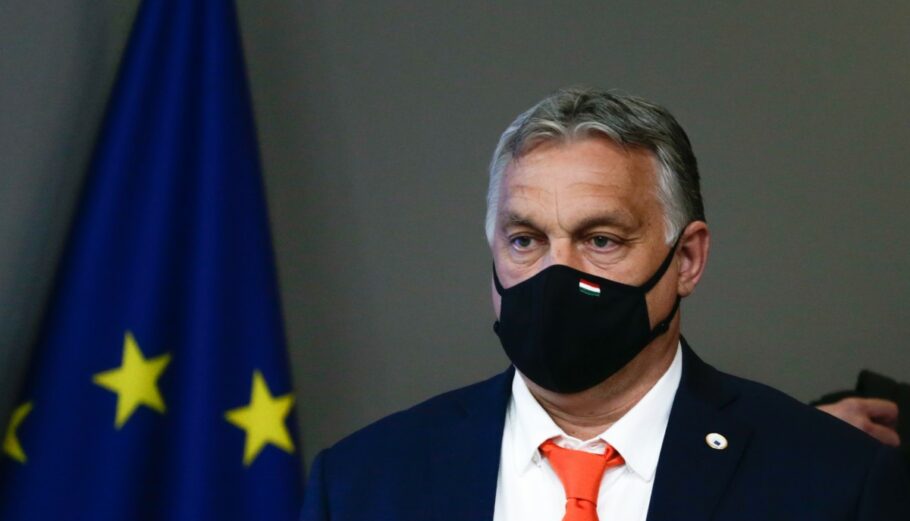 Ο Πρωθυπουργός της Ουγγαρίας Βίκτορ Ορμπάν © EPA/ARIS OIKONOMOU / POOL
