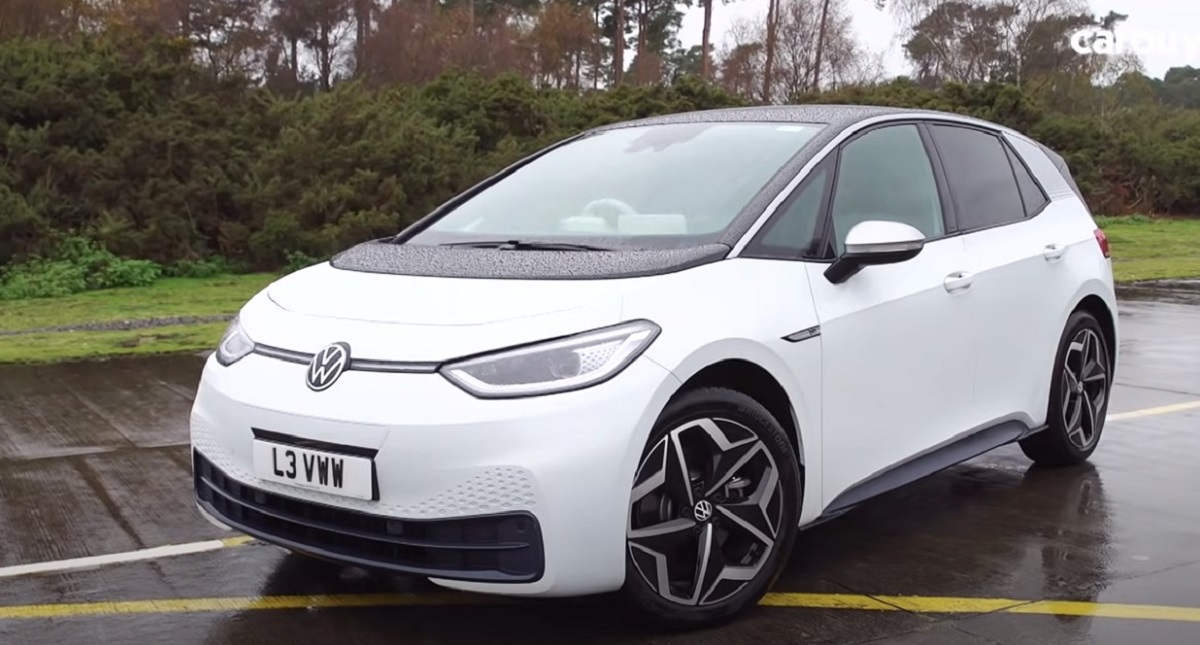 Tο ID.3 της Volkswagen © youtube- Carbuyer