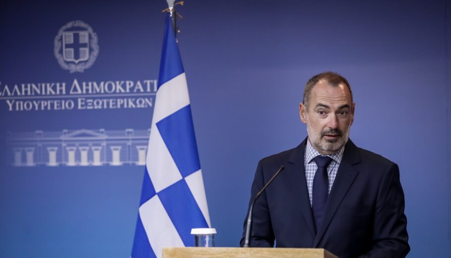 Ο υφυπουργός Εξωτερικών Ανδρέας Κατσανιώτης © ΓΙΑΝΝΗΣ ΠΑΝΑΓΟΠΟΥΛΟΣ/EUROKINISSI