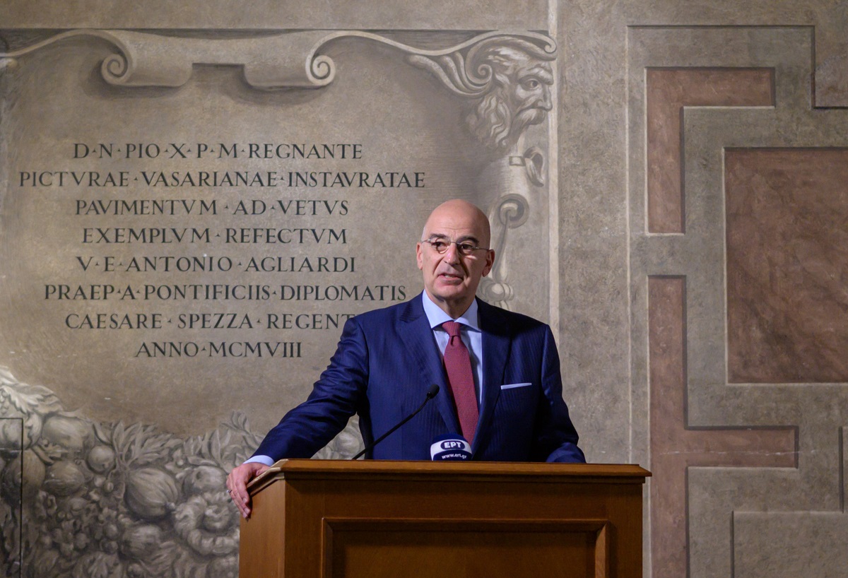 Δένδιας: Επιθυμούμε μία Τουρκία σύγχρονη, κοσμοπολίτικη, ευημερούσα