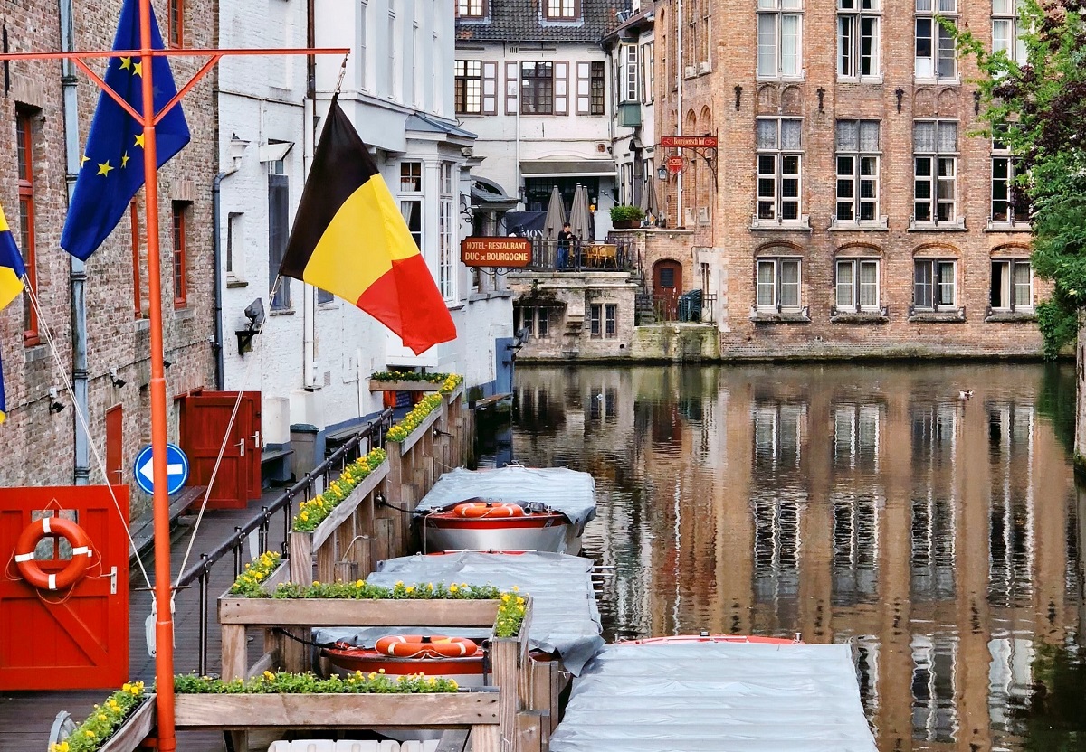 Κανάλι στο Βέλγιο