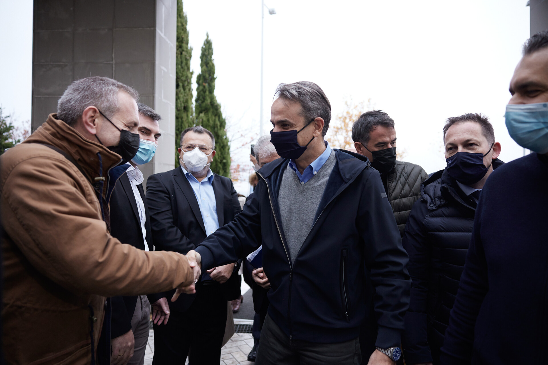 Επίσκεψη του πρωθυπουργού Κυριάκου Μητσοτάκη στην Κοζάνη ©ΓΡΑΦΕΙΟ ΤΥΠΟΥ ΠΡΩΘΥΠΟΥΡΓΟΥ/EUROKINISSI