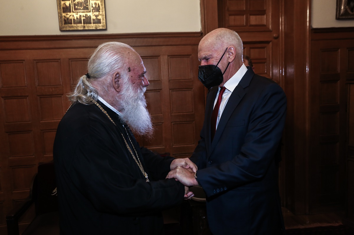 Συνάντηση Παπανδρέου με Ιερώνυμο – Τι συζήτησαν