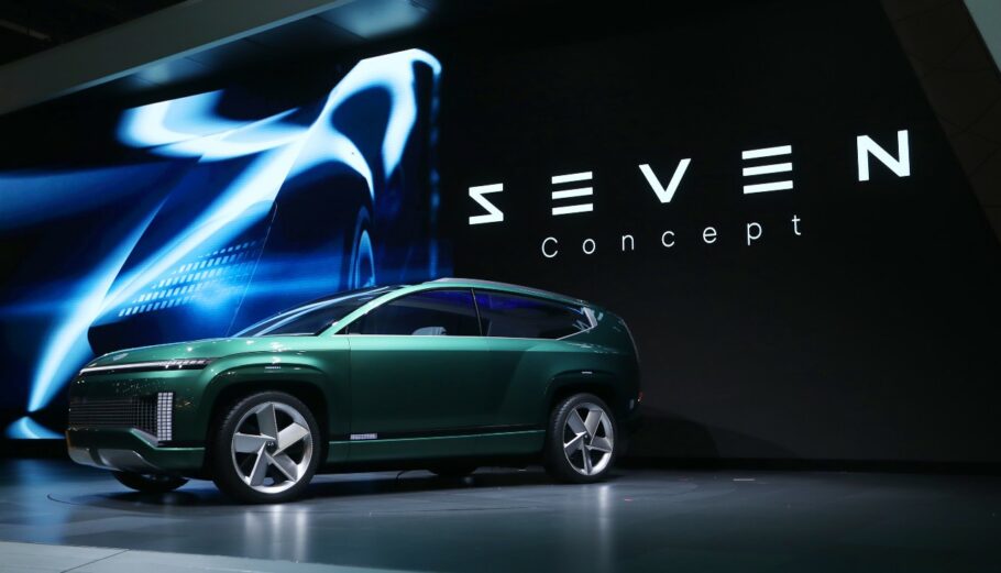 Hyundai Seven Concept στην έκθεση αυτοκινήτου του Λος Άντζελες