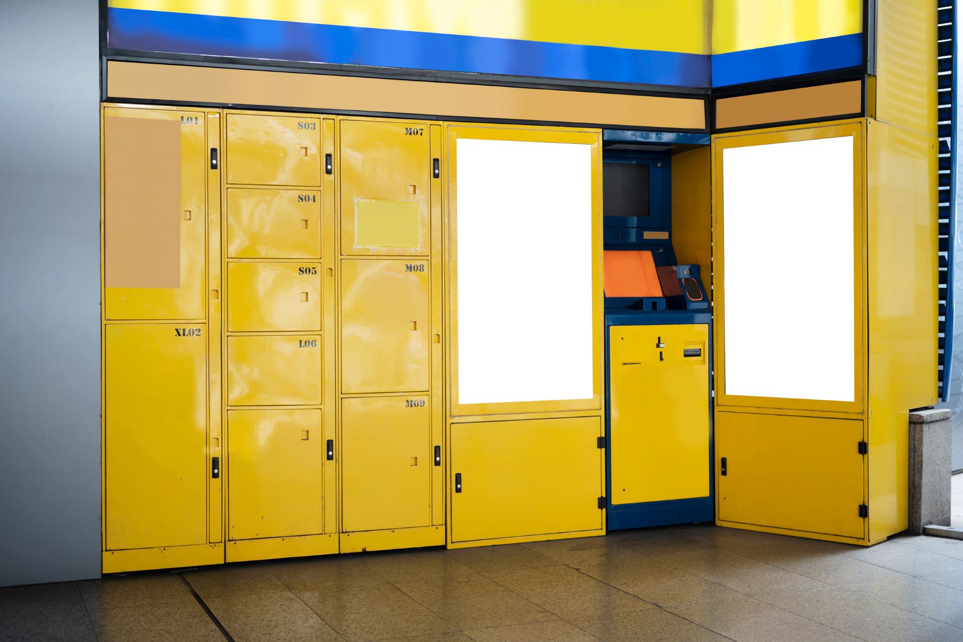 smart lockers ©123RF