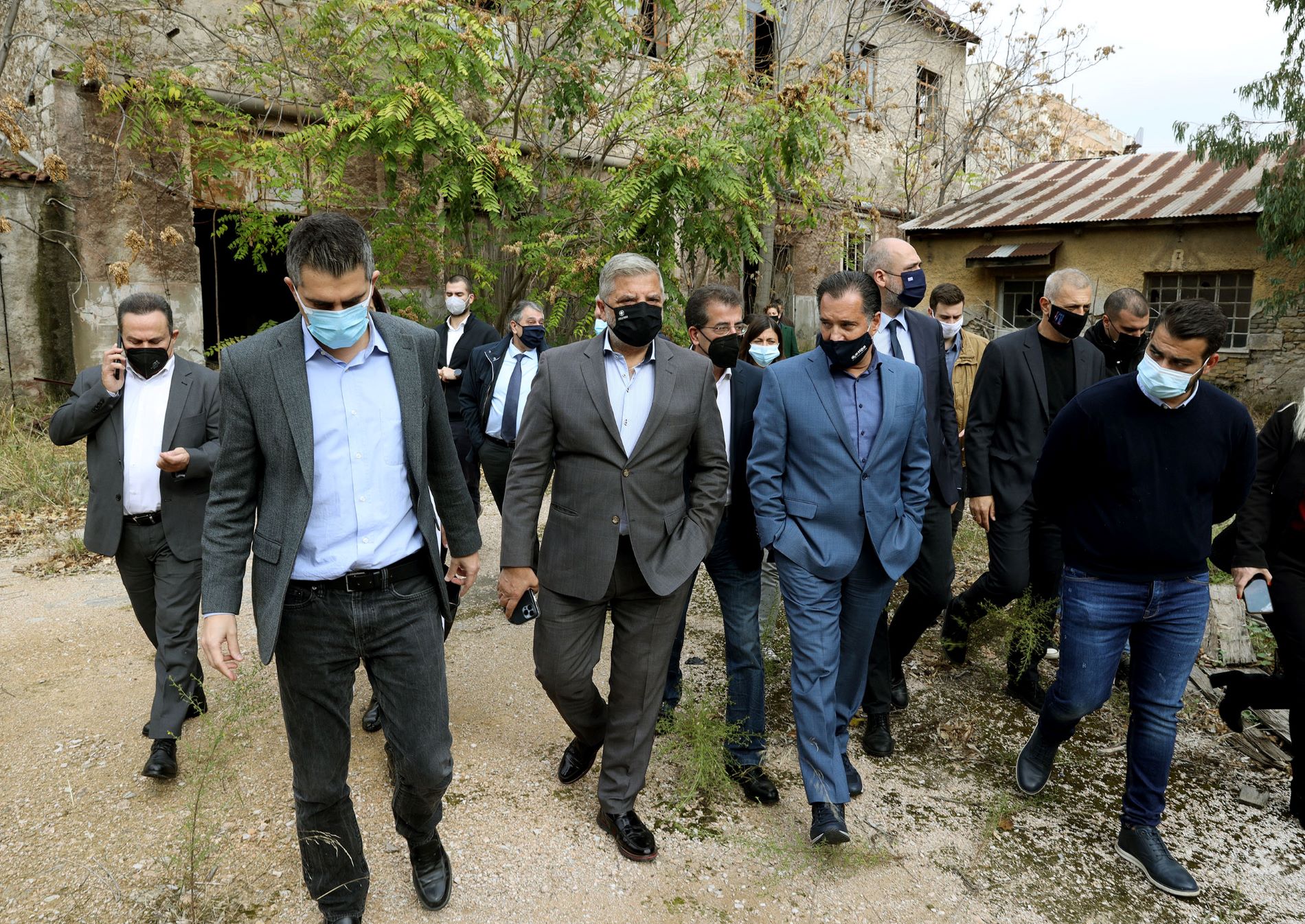 Επίσκεψη Γεωργιάδη και Δήμα στις εγκαταστάσεις της ΧΡΩΠΕΙ