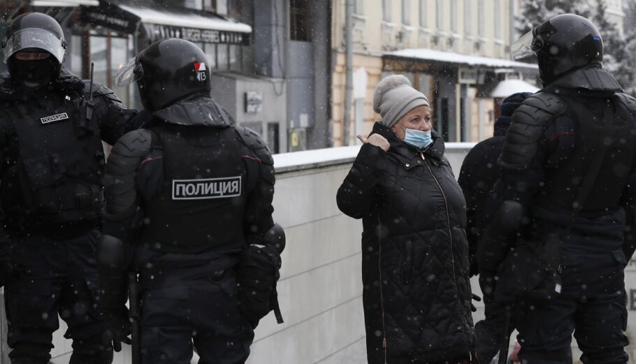 Αστυνομικοί στη Ρωσία.